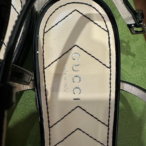 Gucci Double G Glitter Ballet Flats - Picture 4 of 7